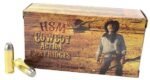 HSM Cowboy Action Ammunition 45 Colt (Long Colt) 200 Grain Hard Cast Lead Round Nose Flat Point Box of 50