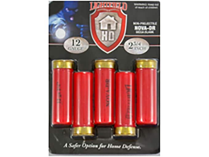 107238.jpg Lightfield Home Defender Nova DR Blank Concussion Ammunition 12 Gauge 2-3/4" Box of 5 - Image 1