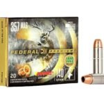 Federal Premium Vital-Shok Ammunition 357 Magnum 140 Grain Barnes XPB Hollow Point Lead-Free