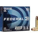Federal Premium Personal Defense Ammunition 32 H&R Magnum 85 Grain Jacketed Hollow Point Box of 20