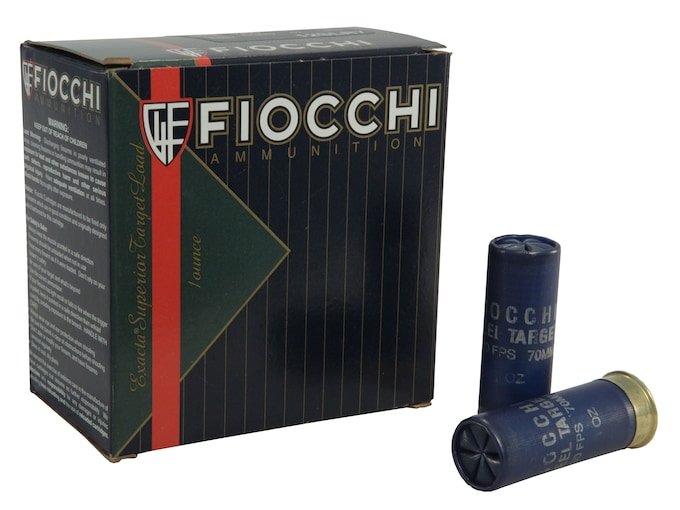 124230.jpg Fiocchi Low Recoil Ammunition 12 Gauge 2-3/4" 1 oz #7 Non-Toxic Steel Shot Box 25 - Image 1