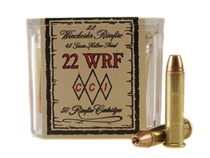 126619.jpg CCI Ammunition 22 Winchester Rimfire (WRF) 45 Grain Jacketed Hollow Point - Image 1
