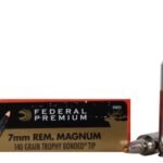 Federal Premium Ammunition 7mm Remington Magnum 140 Grain Trophy Bonded Tip Box of 20