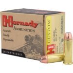 Hornady Custom Ammunition 44 Remington Magnum 200 Grain XTP Jacketed Hollow Point Box of 20