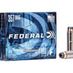 Federal Power-Shok Ammunition 357 Magnum 180 Grain Jacketed Hollow Point Box of 20