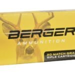 Berger Match Grade Ammunition 6.5 Creedmoor 140 Grain Elite Hunter Hollow Point Box of 20