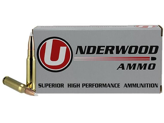 160377.jpg Underwood Ammunition 308 Winchester 150 Grain Nosler AccuBond Box of 20 - Image 1