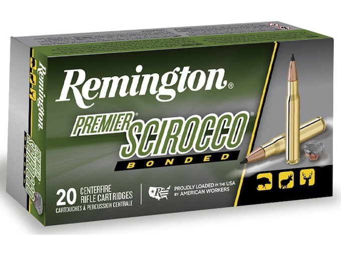 171046.jpg Remington Premier Ammunition 30-06 Springfield 150 Grain Swift Scirocco II Box of 20 - Image 1