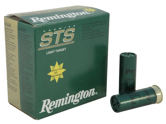 175045.jpg Remington Premier STS Light Target Ammunition 12 Gauge 2-3/4" 1-1/8 oz #8-1/2 Shot - Image 1