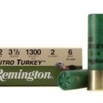 Remington Nitro Turkey Ammunition 12 Gauge 3-1/2" 2 oz of #6 Buffered Shot Box of 10
