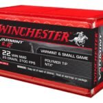 Winchester Super-X Ammunition 22 Winchester Magnum Rimfire (WMR) 25 Grain NTX Polymer Tip Lead-Free