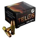 G2 Research Telos Ammunition 38 Special +P 105 Grain Controlled Fragmenting Hollow Point Solid Copper Lead-Free Box of 20