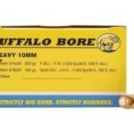 Buffalo Bore Ammunition 10mm Auto 200 Grain Full Metal Jacket Box of 20