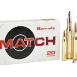 Hornady Match Ammunition 6.5 Creedmoor 120 Grain ELD Match Box of 20