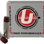 Underwood Ammunition 454 Casull 325 Grain Lead Long Flat Nose Gas Check Box of 20