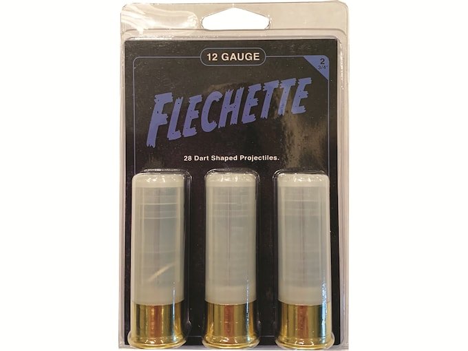 204759.jpg Reaper Defense Flechette Ammunition 12 Gauge 2-3/4" 28 Dart Shaped Projectiles 3PK - Image 1