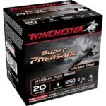 Winchester Super-X Super Pheasant Ammunition 20 Gauge Copper Plated Shot