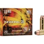 Federal Fusion Ammunition 44 Remington Magnum 240 Grain Bonded Jacketed Hollow Point