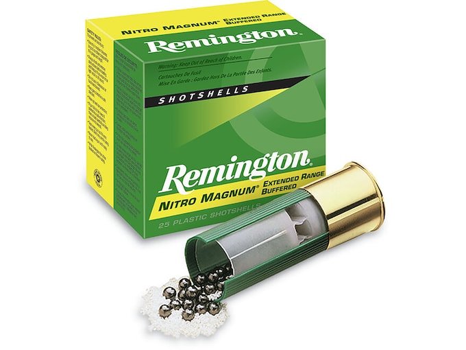 241538.jpg Remington Nitro Magnum Ammunition 20 Gauge Buffered Shot - Image 1