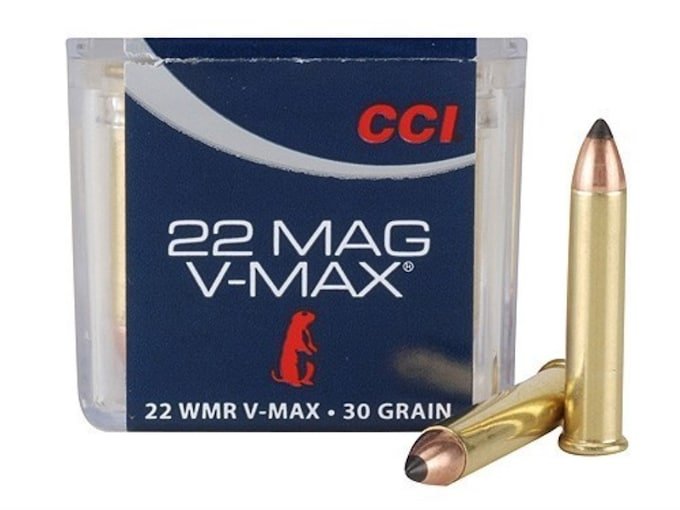 254202.jpg CCI Maxi-Mag Ammunition 22 Winchester Magnum Rimfire (WMR) 30 Grain Hornady V-MAX - Image 1