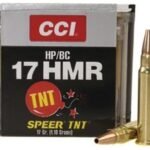 CCI 17 HMR 17 Grain Speer TNT Jacketed Hollow Point - Box of 50 (Blemished) - Discounted, Factory Performance