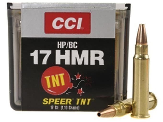 254639.jpg CCI 17 HMR 17 Grain Speer TNT Jacketed Hollow Point - Box of 50 (Blemished) - Discounted, Factory Performance - Image 1