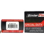 SinterFire Special Duty Ammunition 380 ACP 75 Grain Frangible Hollow Point Lead Free