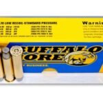 Buffalo Bore Ammunition 45-70 Government 430 Grain Hard Cast Lead Long Flat Nose Low Recoil Standard Pressure Full Power Box of 20