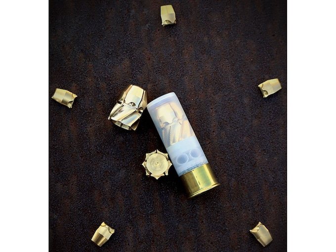 273173.jpg G2 Research R.I.P Ammunition 12 Gauge 2-3/4" 303 Grain Fragmenting Brass Slug Box of 5 - Image 1