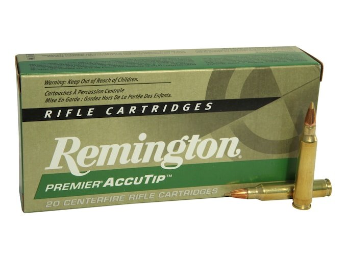 285037.jpg Remington Premier Varmint Ammunition 223 Remington 55 Grain AccuTip Box of 20 - Image 1