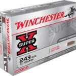 Winchester Super-X Ammunition 243 Winchester 80 Grain Jacketed Soft Point Box of 20