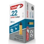 Aguila Super Colibri Ammunition 22 Long Rifle 20 Grain Lead Solid Point