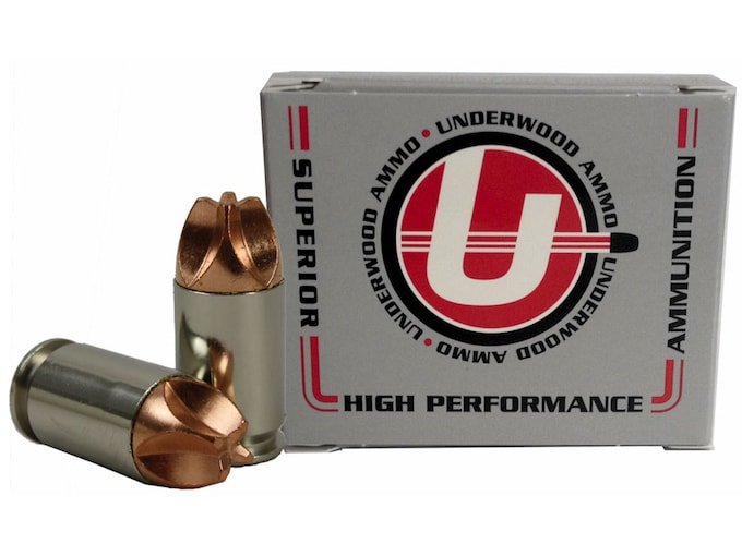 312160.jpg Underwood Xtreme Defender Ammunition 45 GAP 120 Grain Lehigh Xtreme Defense Lead-Free Box of 20 - Image 1