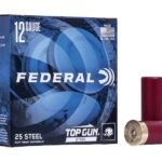 Federal Top Gun Steel Target Ammunition 12 Gauge 2-3/4" 1-1/8 oz #7 Non-Toxic Steel Shot