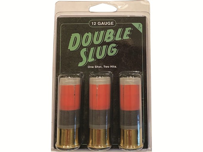 323054.jpg Reaper Defense Double Slug Ammunition 12 Gauge 2-3/4" Two Slugs 3PK - Image 1