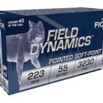 Fiocchi Field Dynamics Ammunition 223 Remington 55 Grain Pointed Soft Point