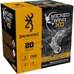 Browning Wicked Wing XD Waterfowl Ammunition 20 Gauge 3" 1 oz Non-Toxic Steel Shot