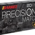 Barnes Precision Match Ammunition 300 Winchester Magnum 220 Grain Open Tip Match Box of 20