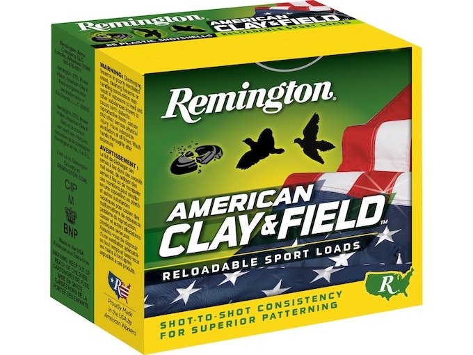 340265.jpg Remington American Clay & Field Ammunition 410 Bore 2-1/2" 1/2 oz - Image 1