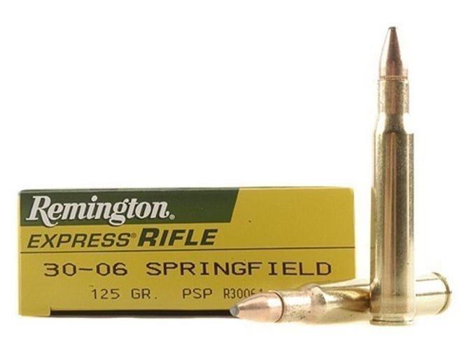 341746.jpg Remington Core-Lokt Ammunition 30-06 Springfield 125 Grain Pointed Soft Point Box of 20 - Image 1