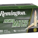 Remington Premier Match Ammunition 223 Remington 77 Grain Sierra MatchKing Hollow Point Box of 20