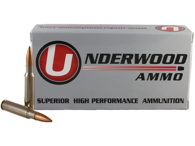 375564.jpg Underwood Match Grade Ammunition 308 Winchester 168 Grain Hollow Point Boat Tail Box of 20 - Image 1