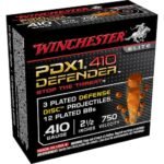 Winchester PDX1 Defender Ammunition 410 Bore 2-1/2" 3 Disks over 1/4 oz BB Shot