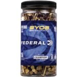 Federal BYOB Ammunition 22 Winchester Magnum Rimfire (WMR) 50 Grain Jacketed Hollow Point