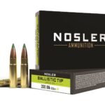 Nosler BT Ammunition 300 AAC Blackout 125 Grain Ballistic Tip Box of 20
