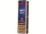 CCI Clean-22 Ammunition 22 Long Rifle Subsonic 40 Grain Blue Polymer Coated Lead Round Nose