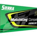 Sierra MatchKing Competition Ammunition 223 Remington 77 Grain Hollow Point Boat Tail Box of 20