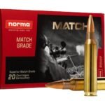 Norma Match Ammunition 223 Remington 77 Grain Hollow Point Boat Tail Box of 20