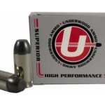 Underwood 45 Super Ammo 255 Grain Flat Nose Box of 20