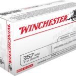 Winchester USA Ammunition 357 Magnum 110 Grain Jacketed Hollow Point Box of 50